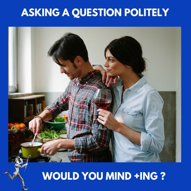 Asking a question politely