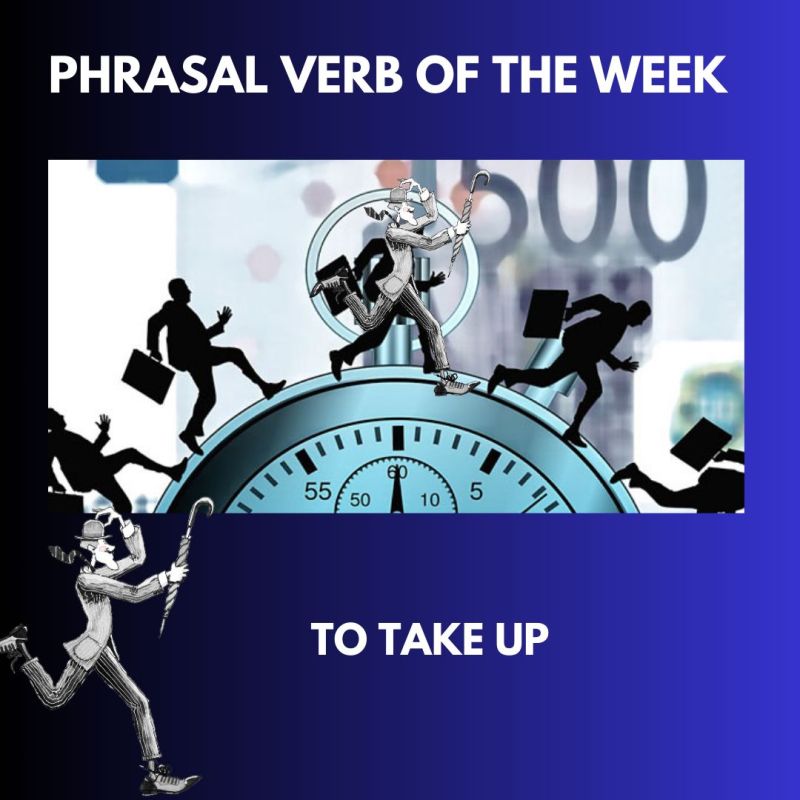 Phrasal verb of the week